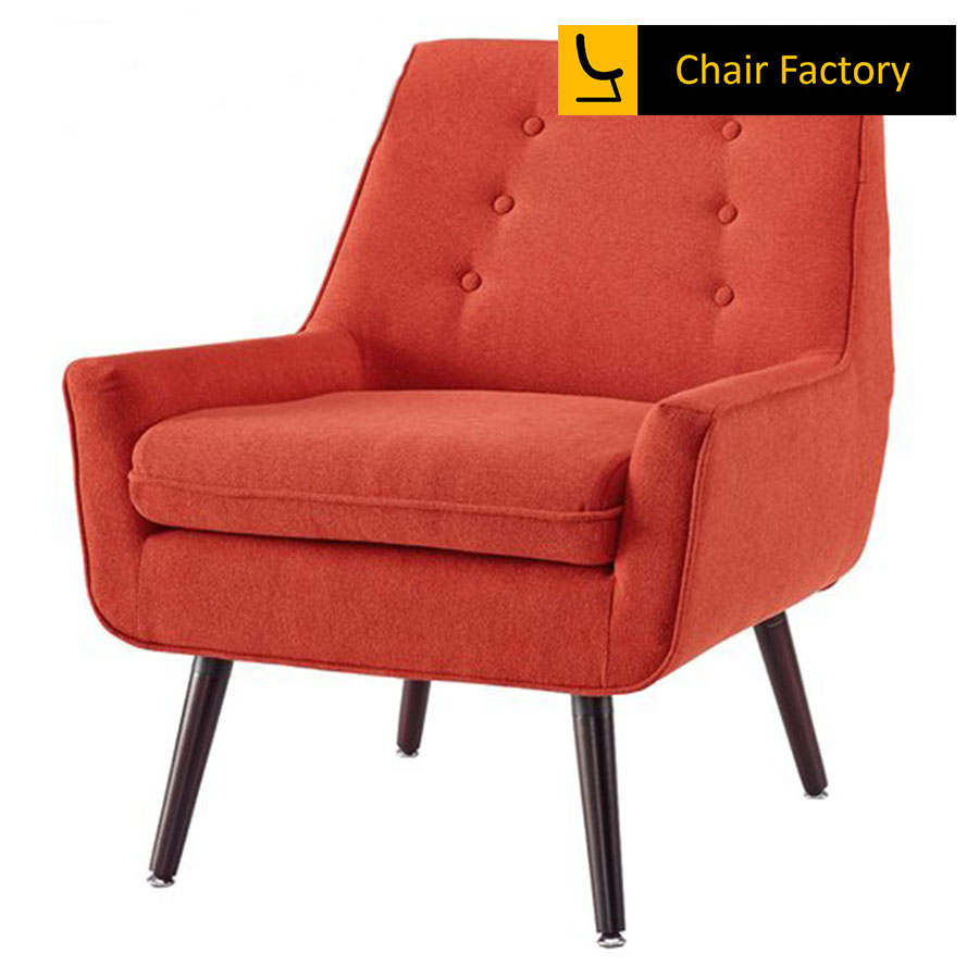 Ponderosa Orange Accent Chair